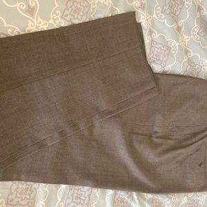 Men’s wool dress slacks unhemmed